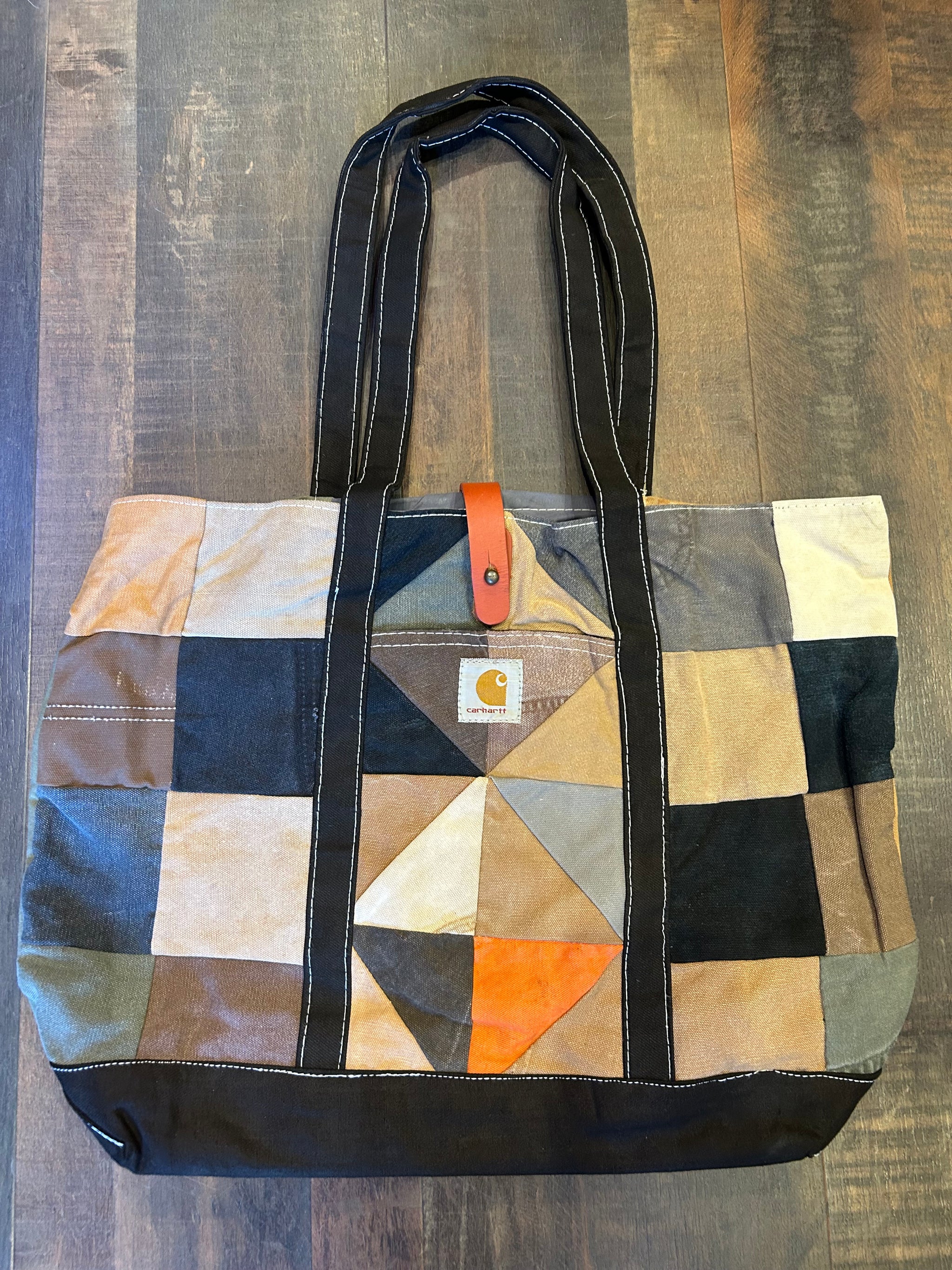 Carhartt vintage reworked tote outlet bag