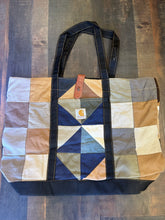 Load image into Gallery viewer, 29. Patchwork Rework Carhartt Tote
