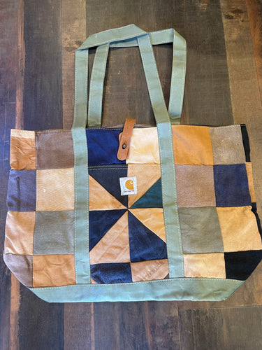 Vintage Re-Worked Patchwork Denim Bag