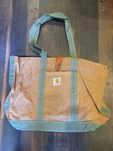 Load image into Gallery viewer, 31. Tan Rework Carhartt Tote
