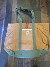 Load image into Gallery viewer, 38. Tan Rework Carhartt Tote
