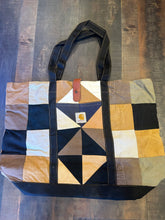 Load image into Gallery viewer, 37. Patchwork Reworked Carhartt Tote
