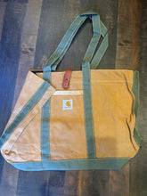 Load image into Gallery viewer, 35. Tan Rework Carhartt Tote
