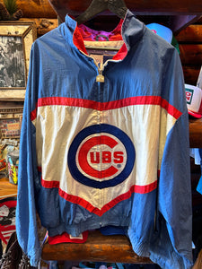 Vintage 90s Cubs Spray Jacket, L-XL