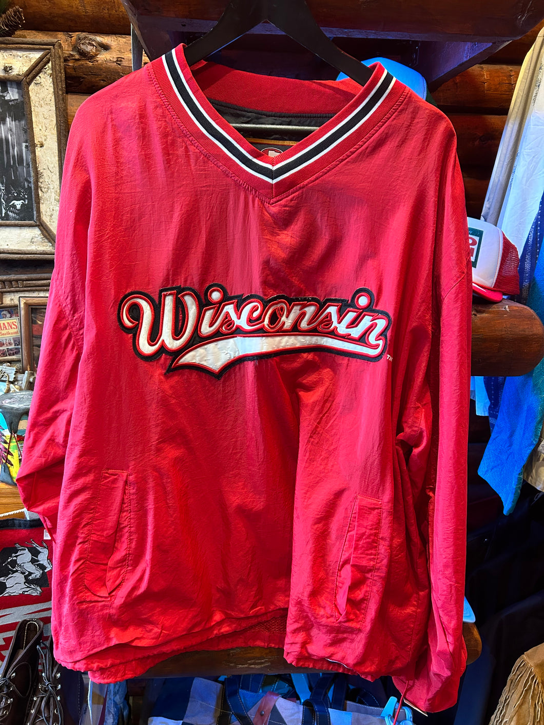 Vintage Wisconsin Waterproof Sweater, XL