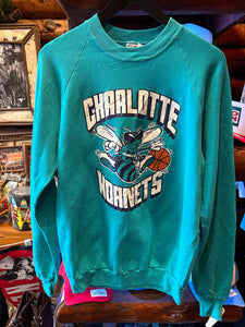 Vintage Charlotte Hornets Sweater, Medium