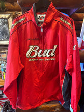 Load image into Gallery viewer, Vintage Budweiser Racing Chase Jacket, XL
