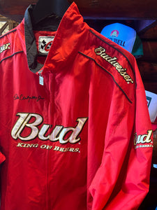 Vintage Budweiser Racing Chase Jacket, XL