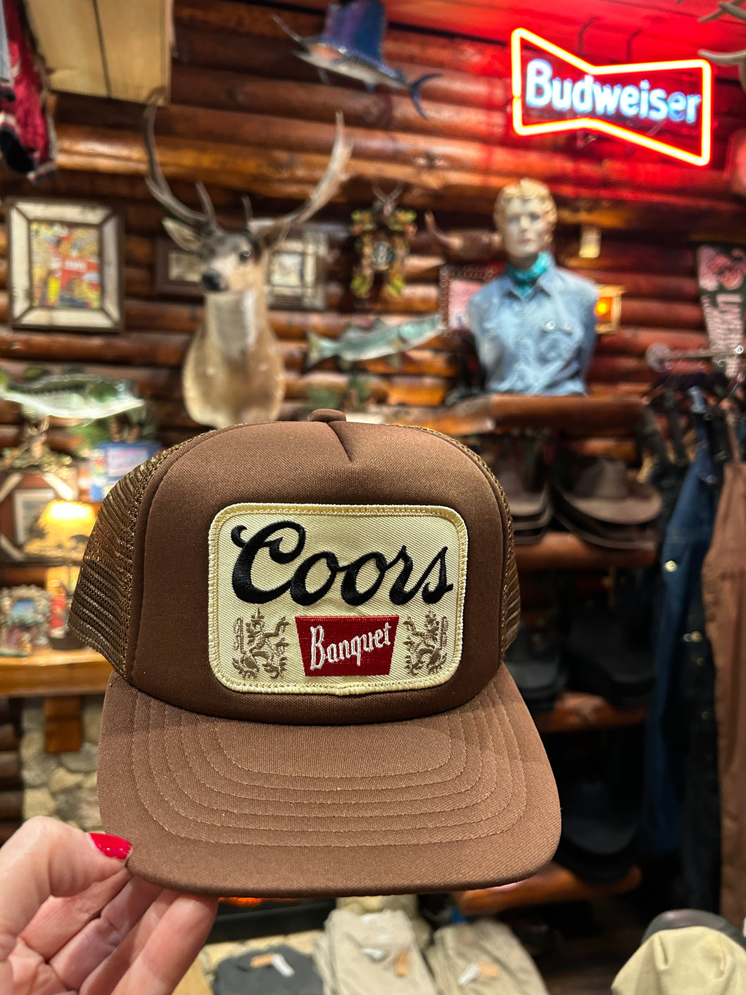 Brown Coors Cap
