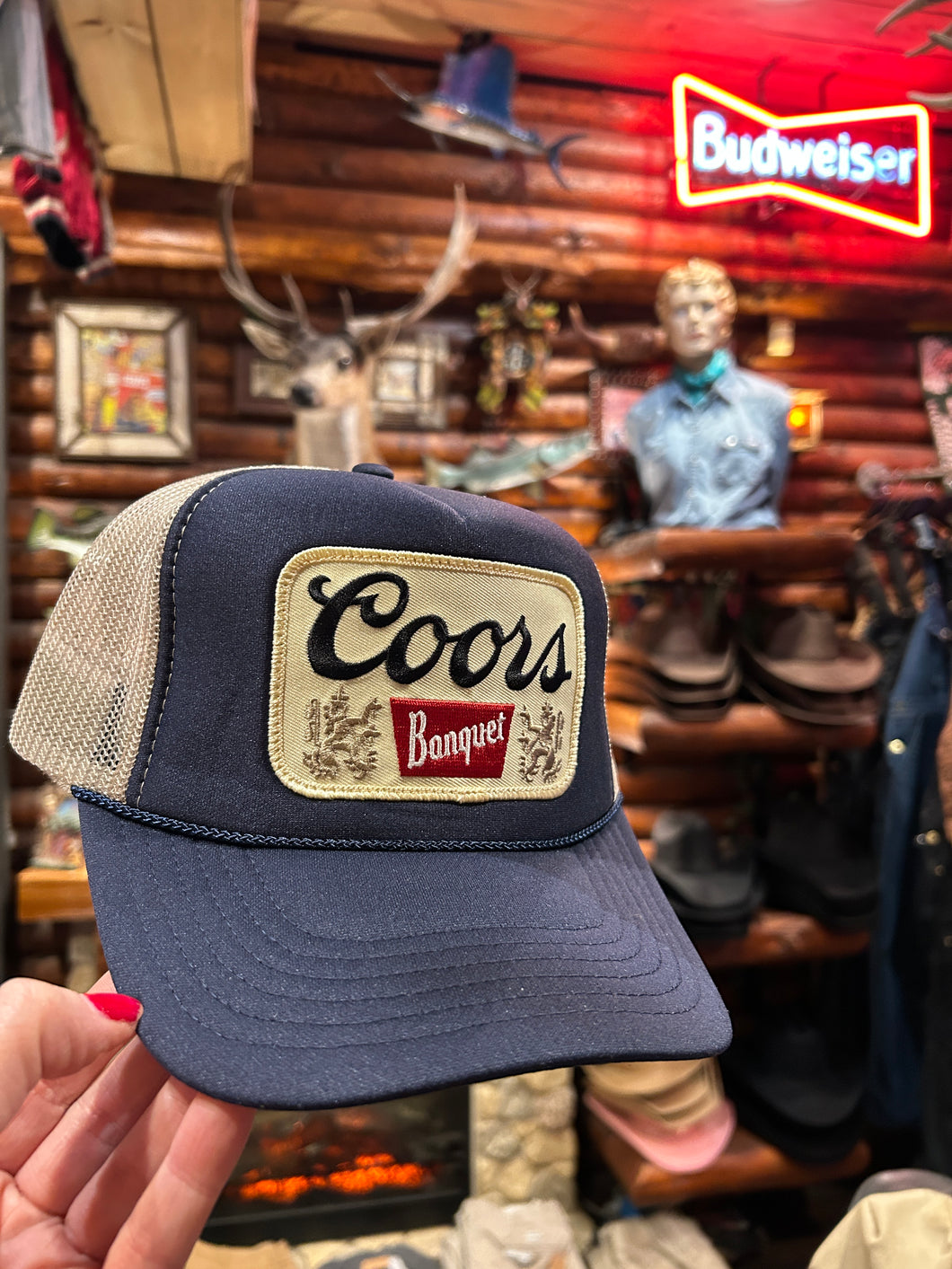 Coors Navy Cap