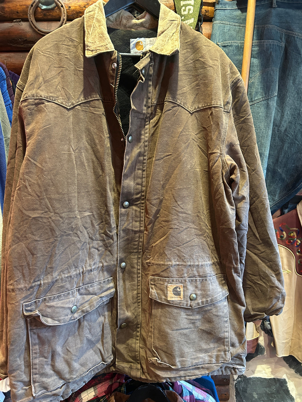 Chocolate Vintage Carhartt Jacket, XL