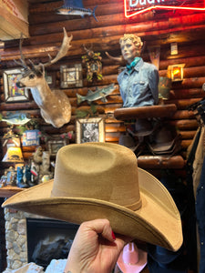 Tan Suede Cowboy Hat