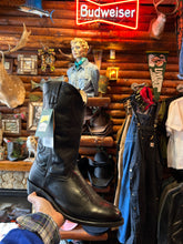 Load image into Gallery viewer, Black Cowboy Boot
