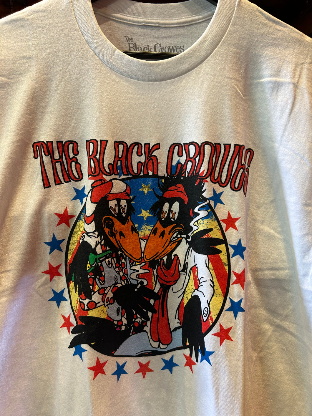 The Black Crowes Stars Logo White