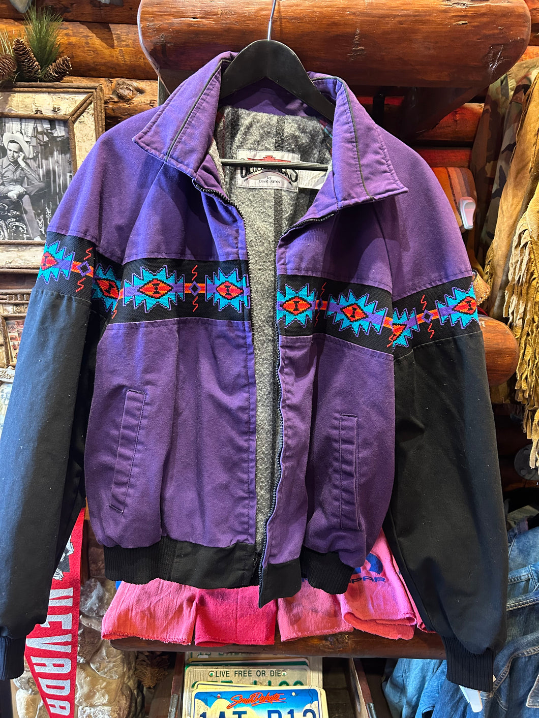 Rare Vintage Southwest Aztec Jacket, Medium
