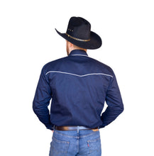 Load image into Gallery viewer, Navy Western Shirt
