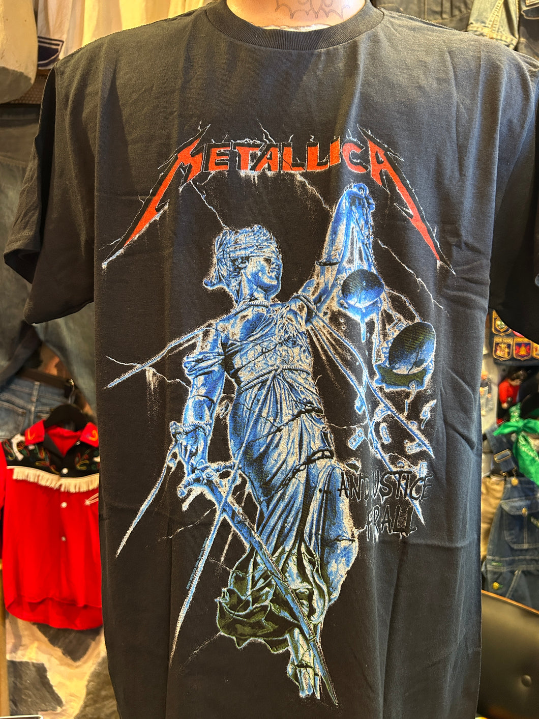Metallica Blue Justice