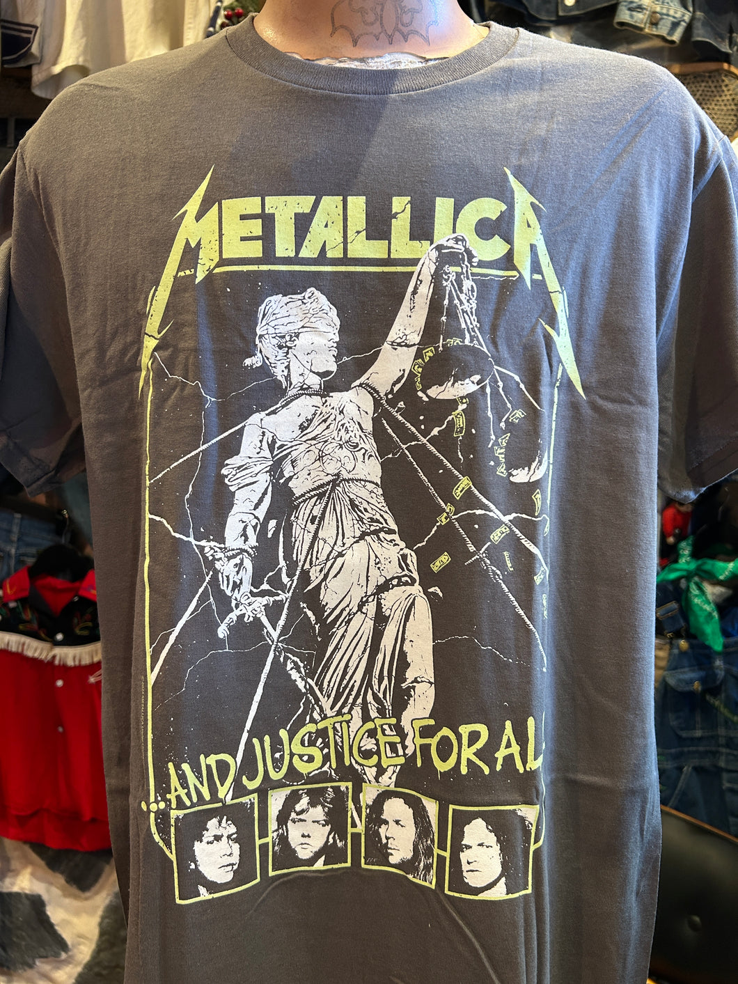 Metallica Fluro Lime