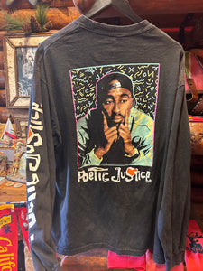 Rare Vintage Poetic Justice Tupac Long Sleeve, XL