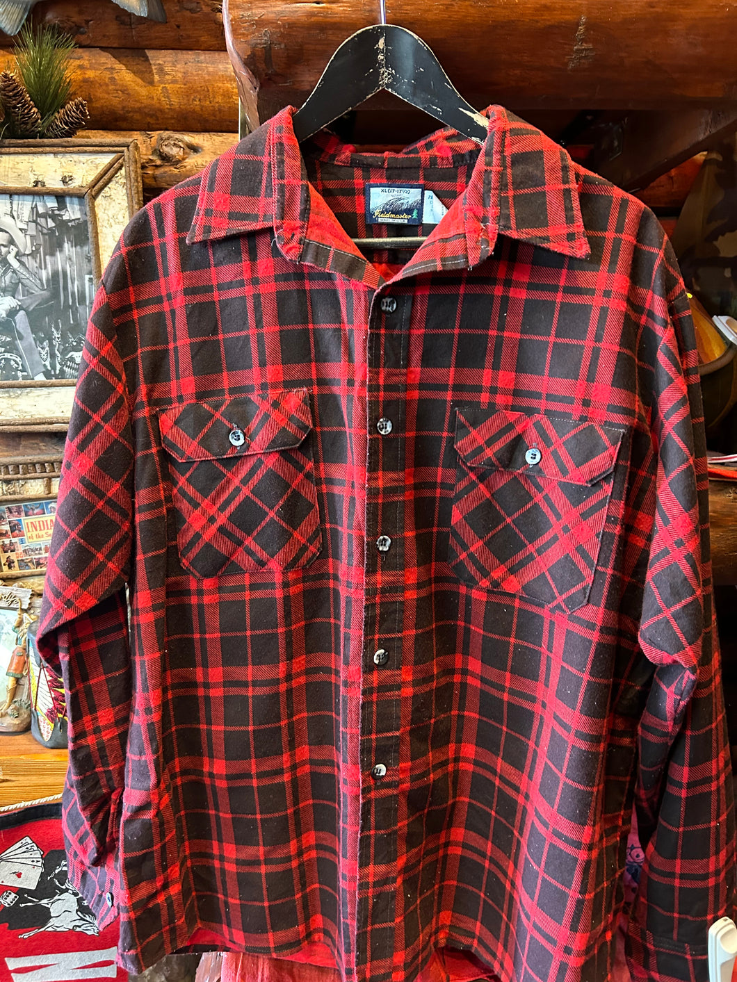 Vintage USA Fieldmaster Flannel, XL