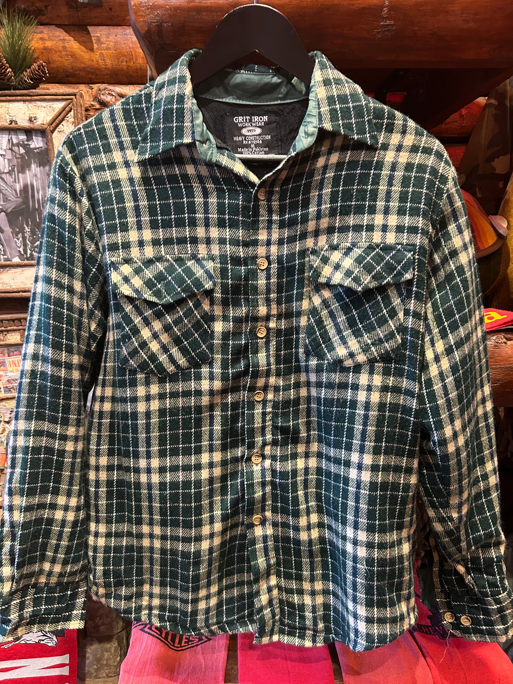 80s～90s WESTERN 3rd ウエスタントラッカー　ブラウン　L Vintage Miller Western Wear Pearl Snap Shirt Medium 20x30