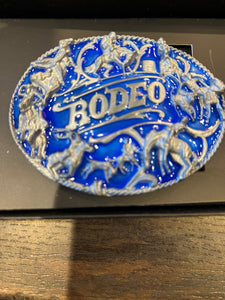 Rodeo Blue USA Made Buckle