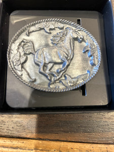 Horse Gallop Buckle USA Made