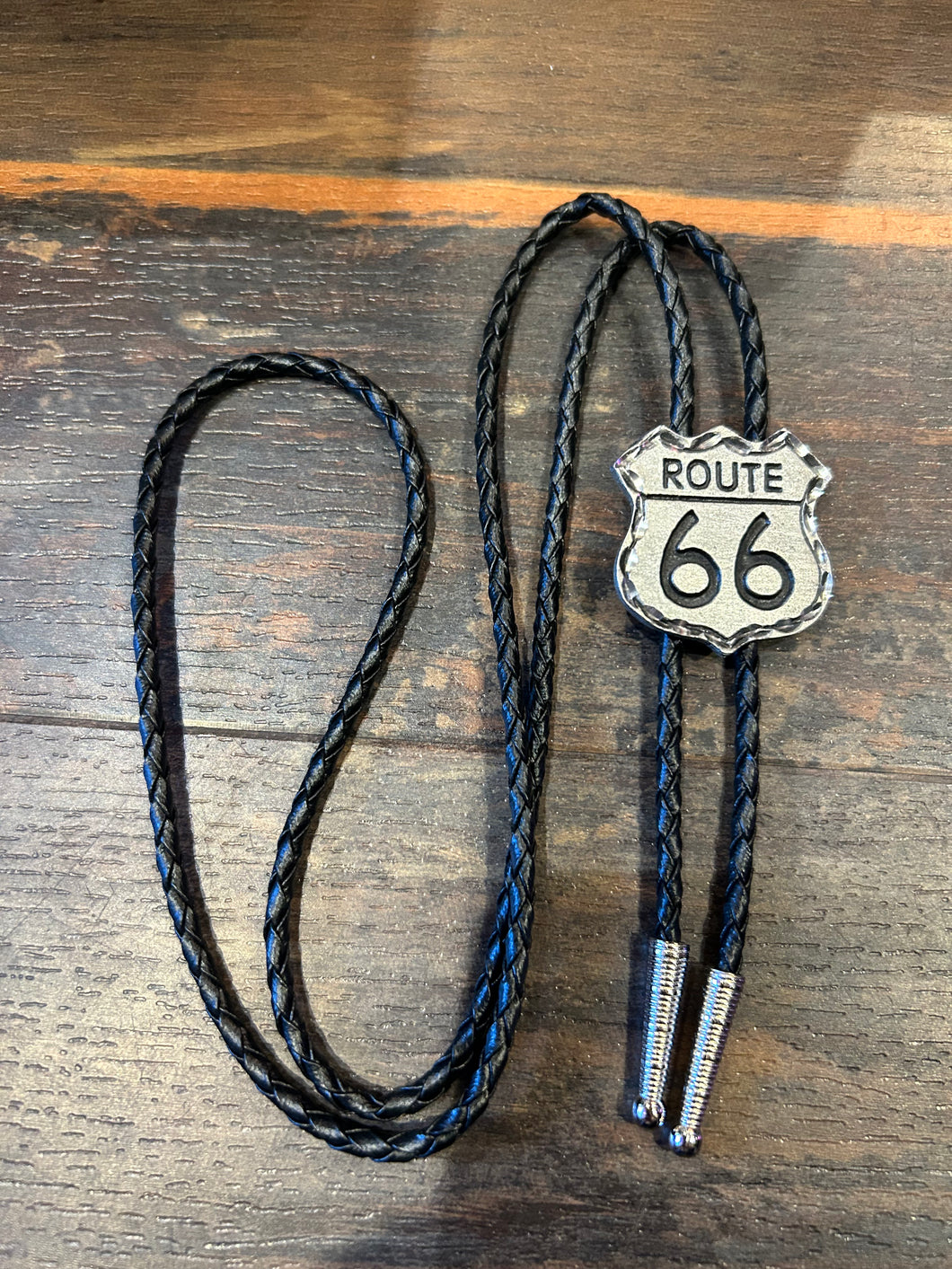 Route 66 Bolo Tie