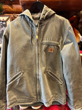 Load image into Gallery viewer, Vintage Carhartt Olive Sherpa Lined Duckcloth Jacket, Medium

