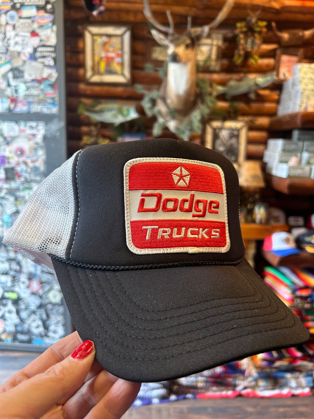 Webig Dodge Black/White Cap