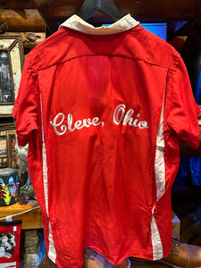 Vintage Bowling Shirt 70s-80s Cleve Ohio, S-M