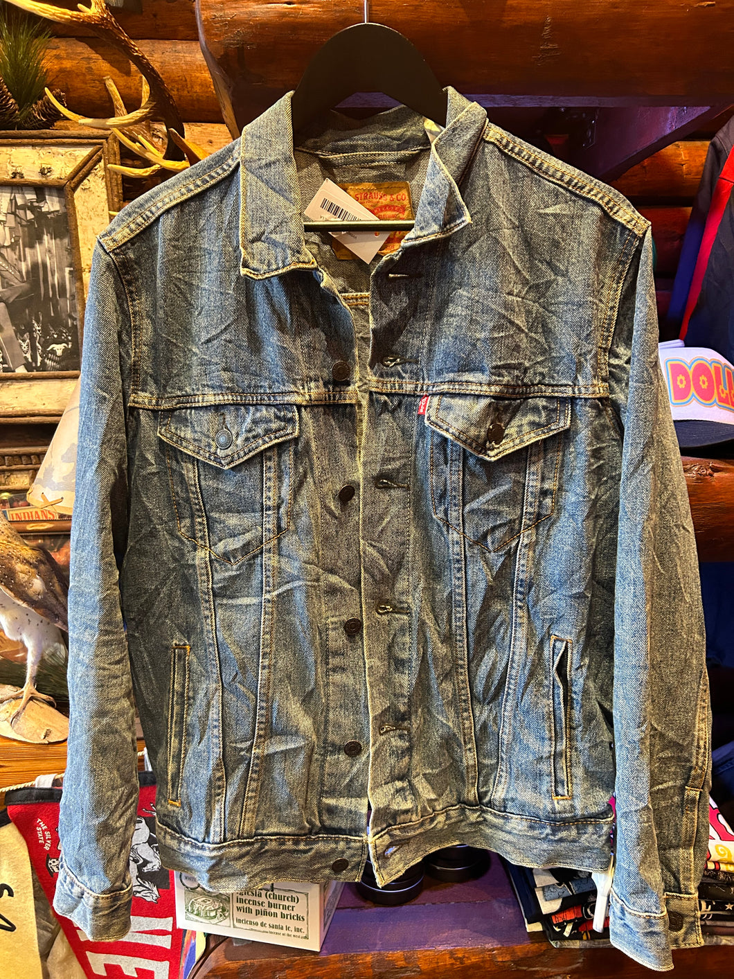 2. Vintage Levis Denim Jacket, Medium