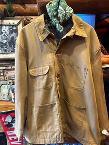Vintage 60s-70s Hunting Chore Blanket Lined Jacket, Large
