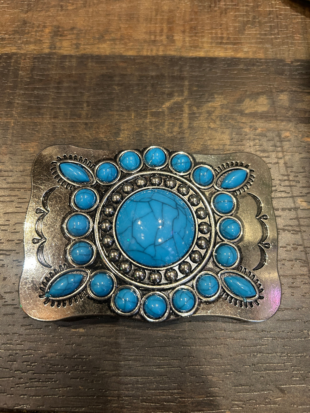 Turquoise style buckle