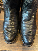 Load image into Gallery viewer, Panhandle Slim Iguana Lizard Skin Boots 12d
