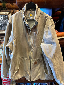 Vintage Carhartt Sherpa Lined Duckcloth Jacket, XL
