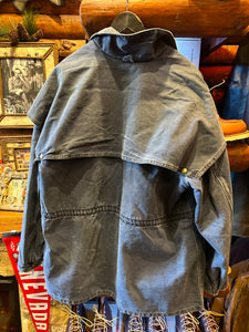 Vintage Carhartt Duckcoth Navy Chore Jacket, XL