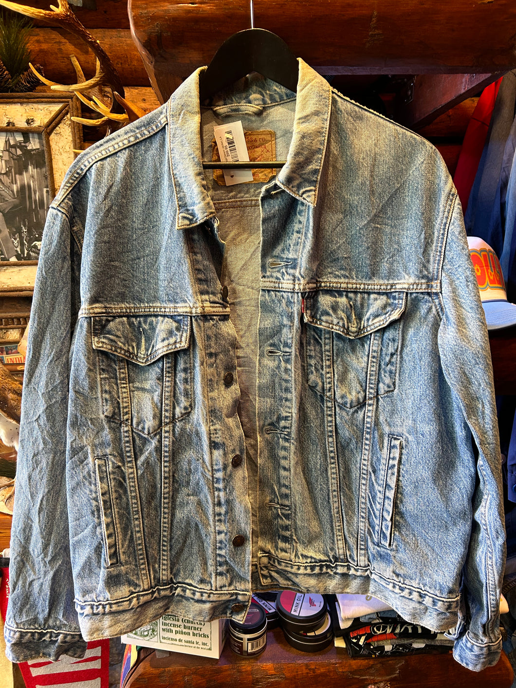 18. Vintage Levis Denim Jacket, Large