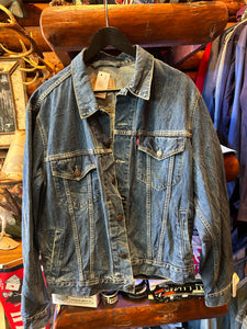 16. Vintage Denim Jacket, Large