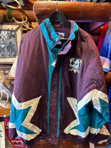 Rare Vintage Mighty Ducks Starter Jacket, XL