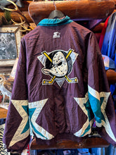 Load image into Gallery viewer, Rare Vintage Mighty Ducks Starter Jacket, XL

