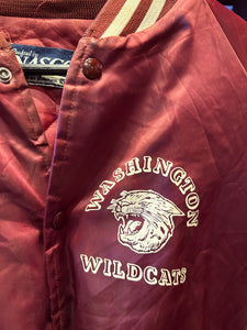 Vintage Washington Wildcats Bomber, Medium