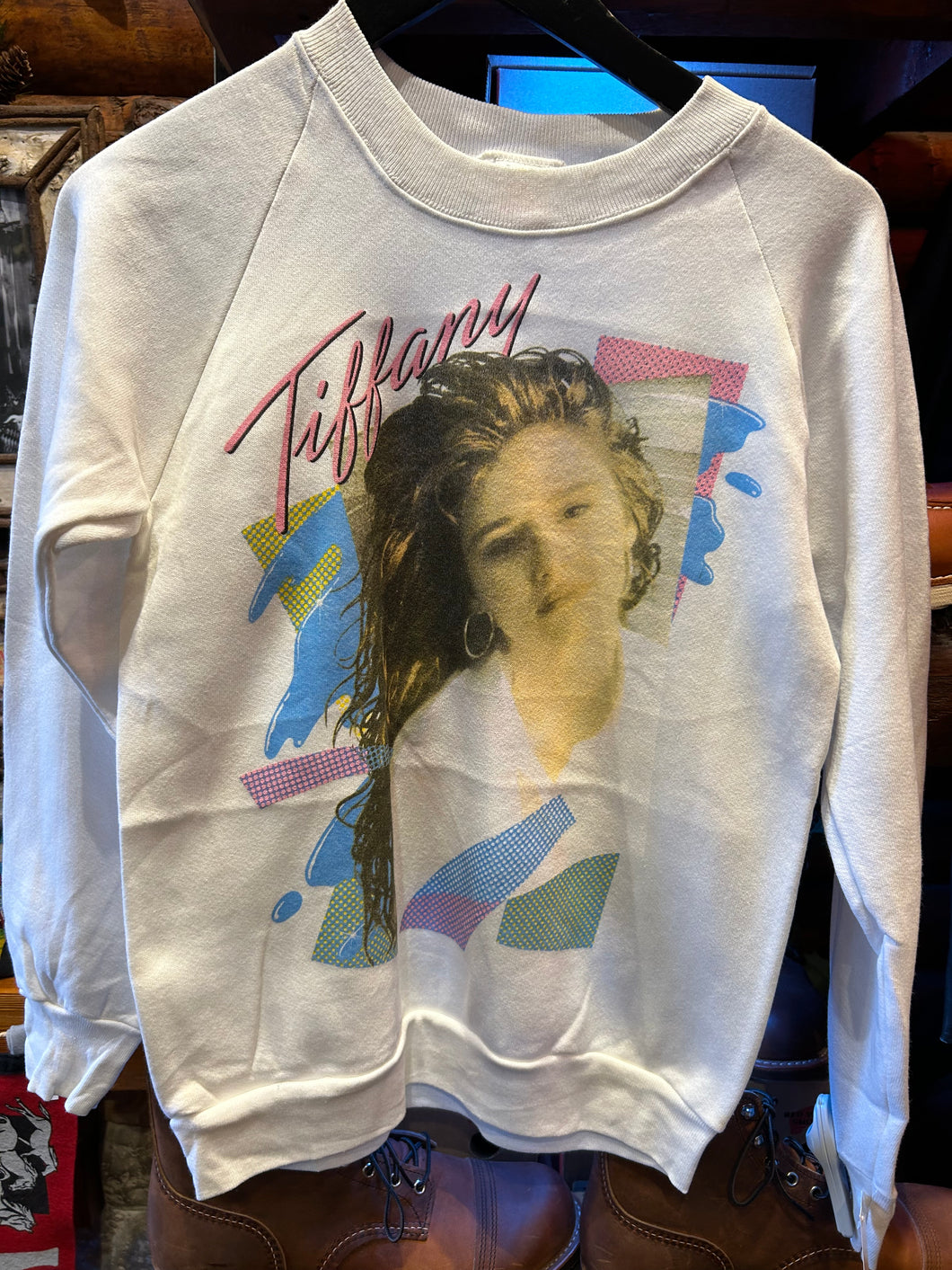 Vintage 80s Tiffany Sweatshirt, Small