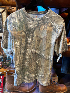 Vintage Game Winner Real Tree Camo Tee, XS-S