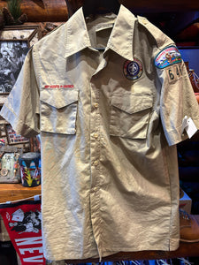 Vintage Boyscout Wyoming Shirt, Small