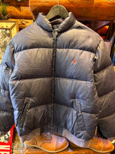 Load image into Gallery viewer, Vintage Ralph Lauren Navy Puffer, Youth XL or Small
