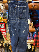 Load image into Gallery viewer, Vintage Big Smith Paint Splattered Overalls, W35
