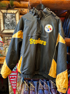 Vintage Steelers 90s Puffer Jacket, XXL