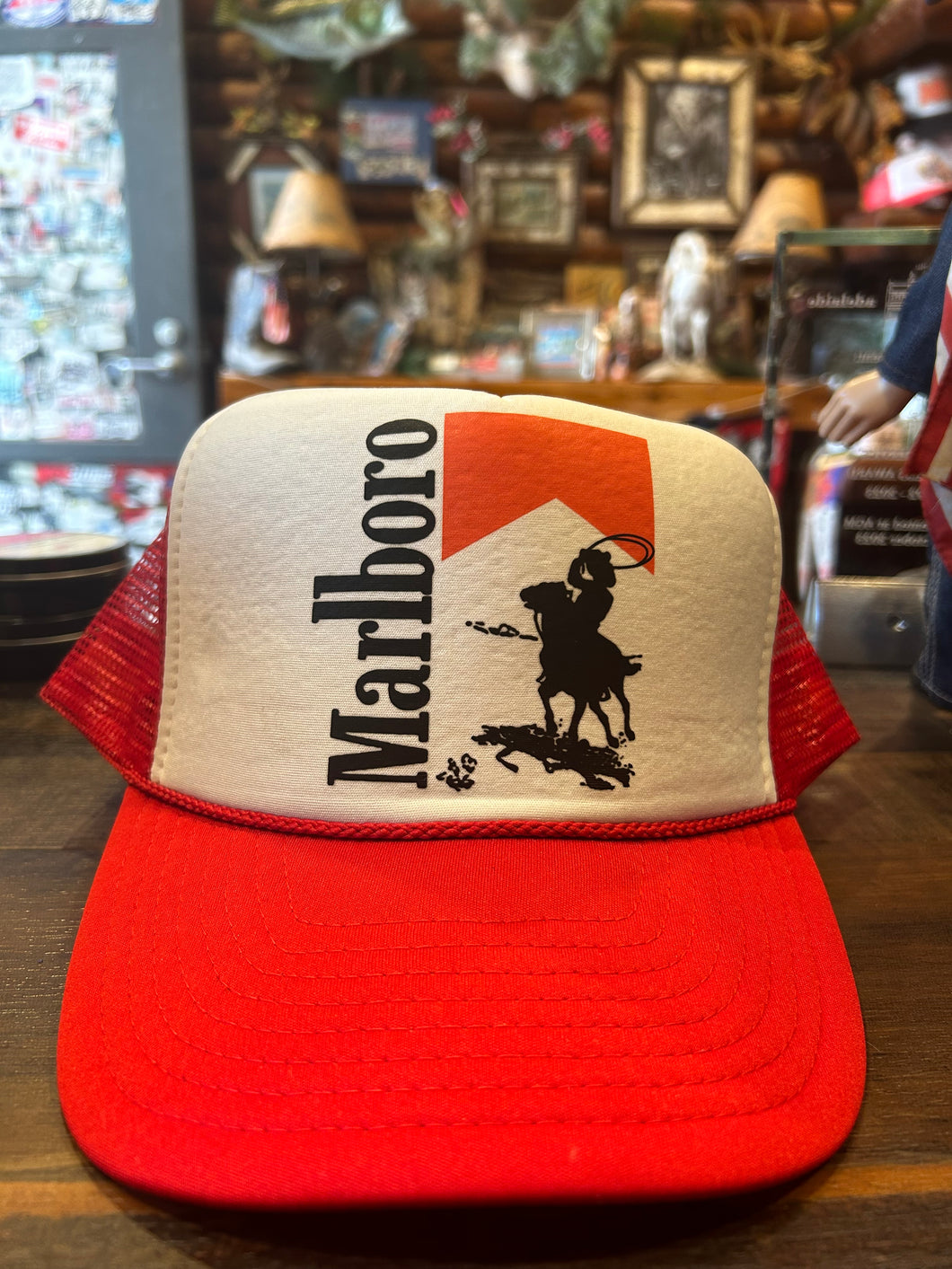 Vintage Style Marlboro Trucker Cap