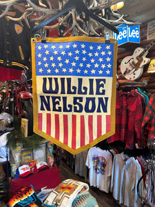 Willie Nelson XL Pennant, Buffalo New York